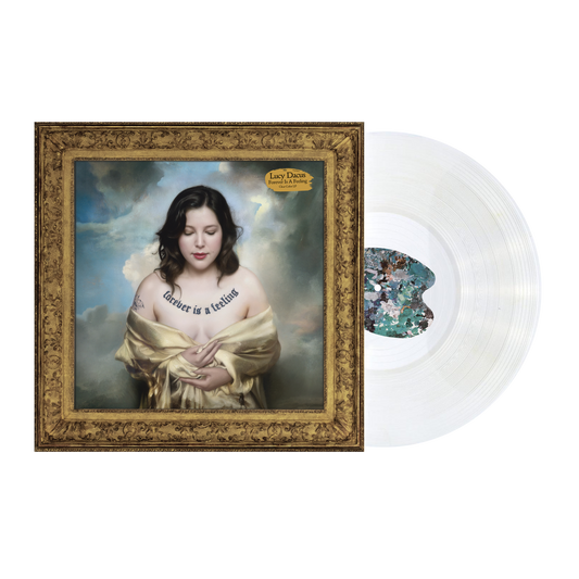 Lucy Dacus Forever Is A Feeling limited edition clear vinyl LP with cover mockup