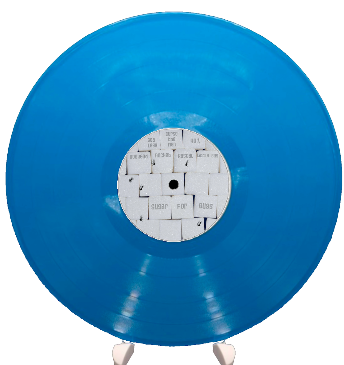 The Army, The Navy - Sugar For Bugs, Fruit For Flies Limited Edition Blue Vinyl Record LP (EPs Compilation)