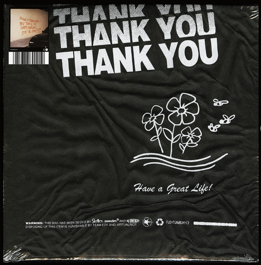 Skrillex - F*ck U Skrillex You Think Ur Andy Warhol But Ur Not!! <3 Limited Edition Picture Disc Vinyl Record 2LP