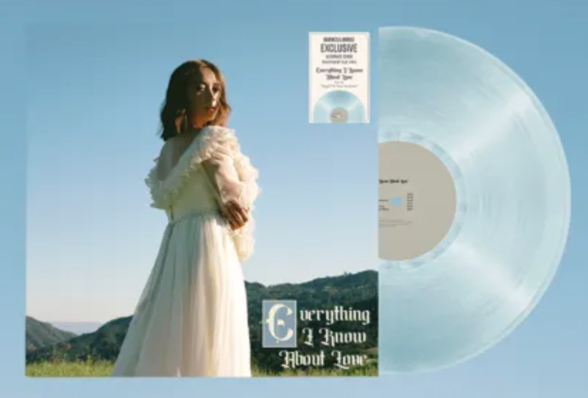 Laufey - Everything I Know About Love Limited Edition Transparent Blue Vinyl Record LP