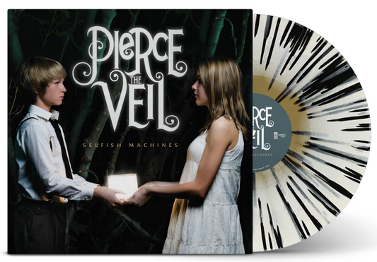 Pierce The Veil - Selfish Machines Limited Edition Gold with Bone & Black Splatter Vinyl Record LP