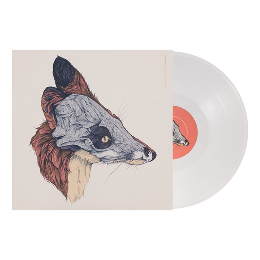 Snowmine Laminate Pet Animal limited edition white vinyl LP mockup