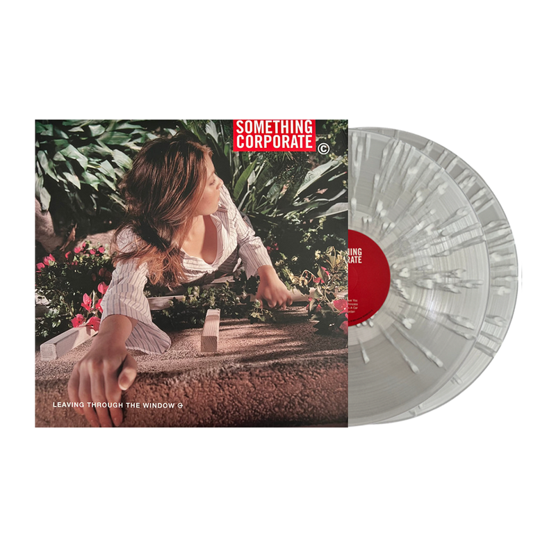 Something Corporate - Leaving Through The Window Limited Edition Splatter Vinyl Record 2LP