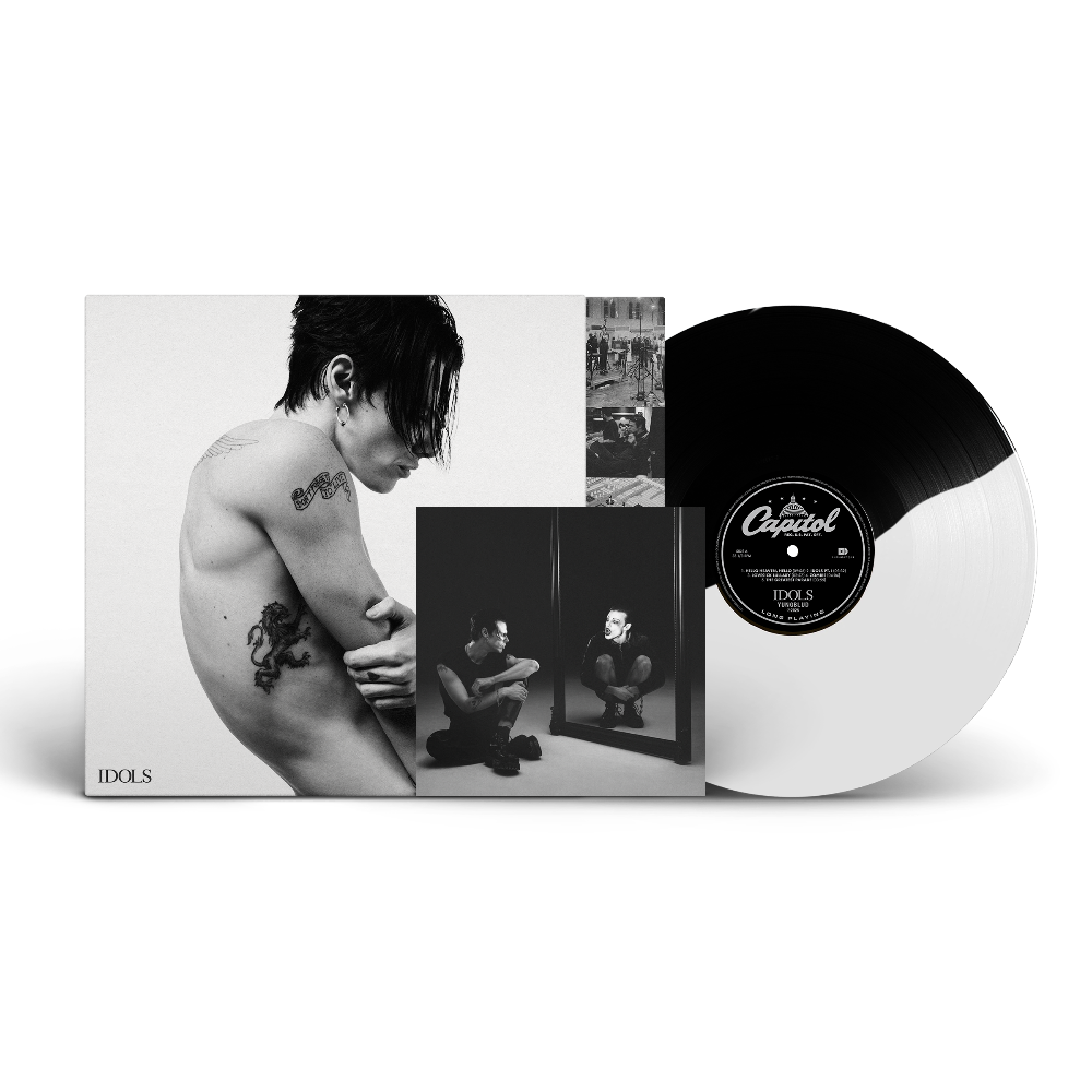 Yungblud - Idols Limited Edition "Hell and Back" Black, White Split Vinyl Record LP
