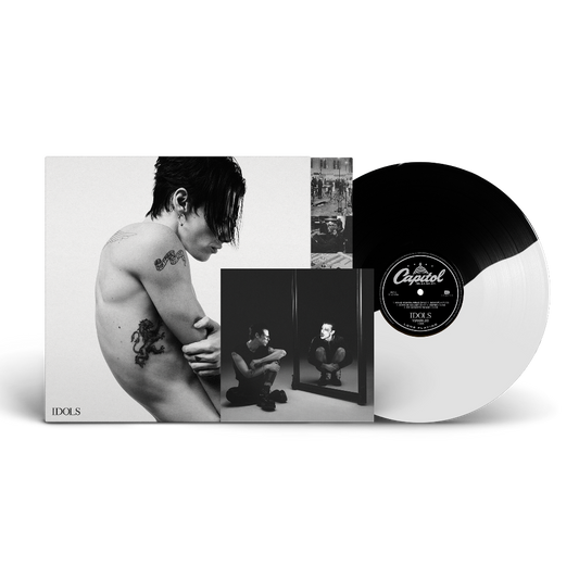 Yungblud - Idols Limited Edition "Hell and Back" Black, White Split Vinyl Record LP