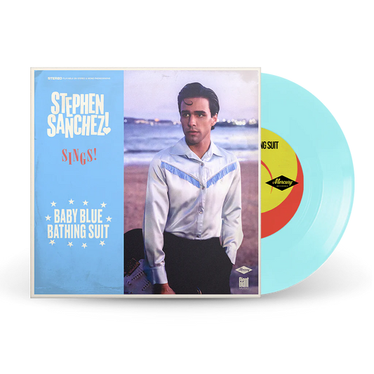 Stephen Sanchez / The Beach Boys - Baby Blue Bathing Suit / Good Vibrations Limited Edition Baby Blue 7" Vinyl Record