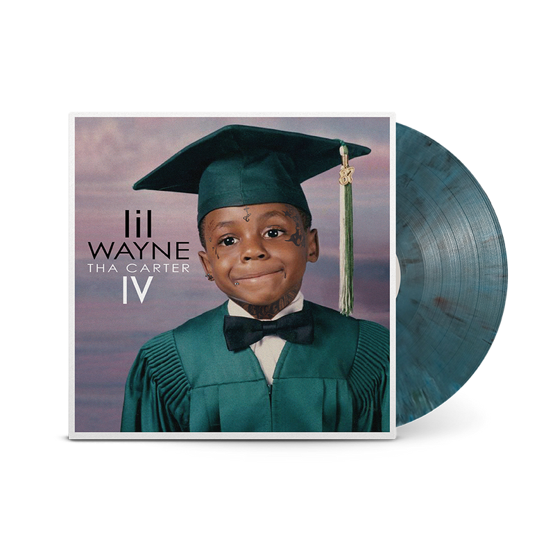 Lil Wayne - Tha Carter IV Limited Edition Green Marbled Vinyl Record 2LP