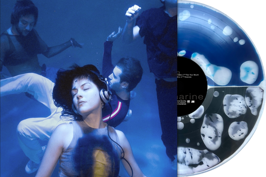 The Marías - Submarine Limited Edition Blue, Black Split Liquid-Filled Vinyl Record LP