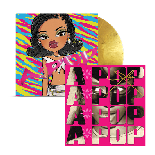 SIGNED Tyla  - A*Pop Limited Bratz Edition Metallic Marble Vinyl Record LP