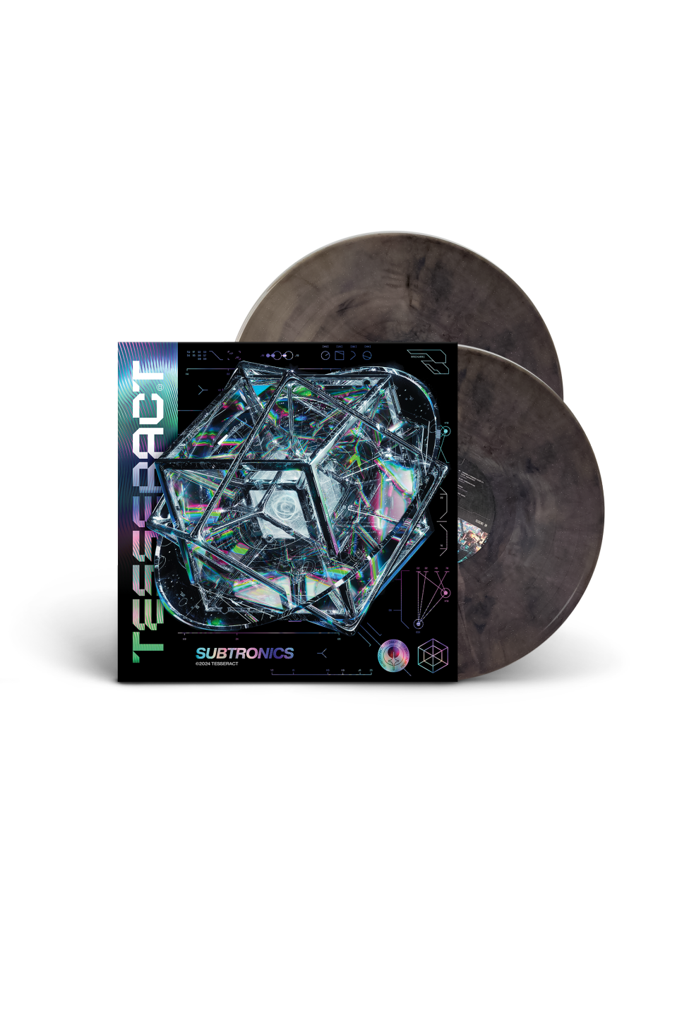 Subtronics - Tesseract Limited Edition Black Smoke Vinyl Record 2LP