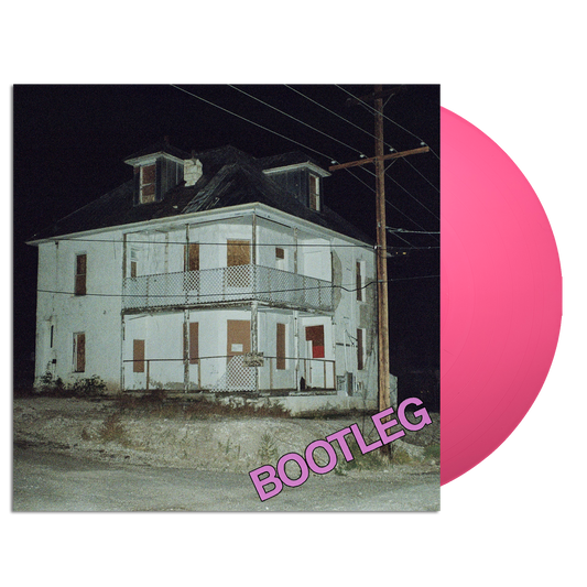 The Garden Bootleg limited edition opaque pink vinyl LP mockup