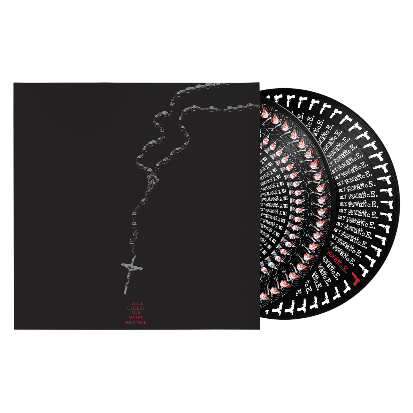 My Chemical Romance - Three Cheers For Sweet Revenge Limited Edition Zoetrope Vinyl Record 2LP