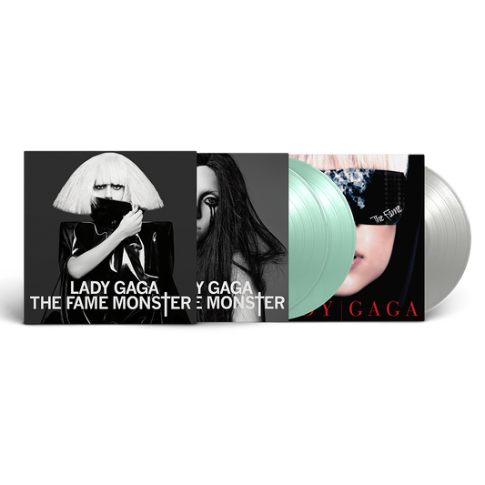 Lady Gaga - The Fame Monster Limited Edition Silver + Coke Bottle Vinyl Record 3xLP Box Set