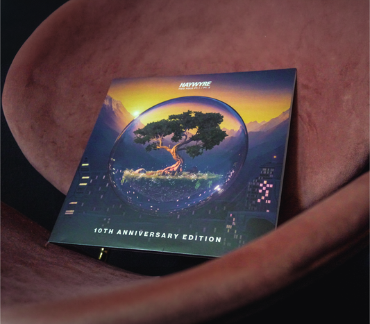 Haywyre Two Fold Pt. 1 / Pt. 2 Limited Edition Bioplastic Vinyl Record 2LP mockup