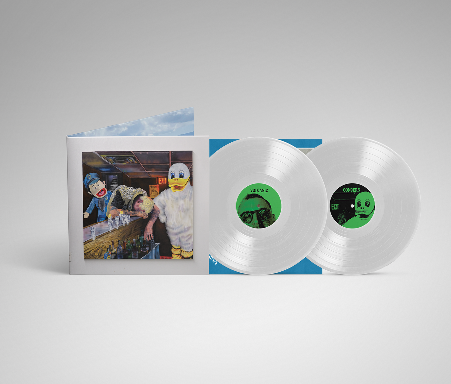 Lil Ugly Mane - Volcanic Bird Enemy And The Voiced Concern Limited Edition White Vinyl Record 2LP