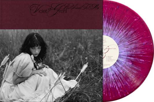Violet Grohl Be Sweet To Me limited edition Dreamcatcher splatter vinyl LP mockup