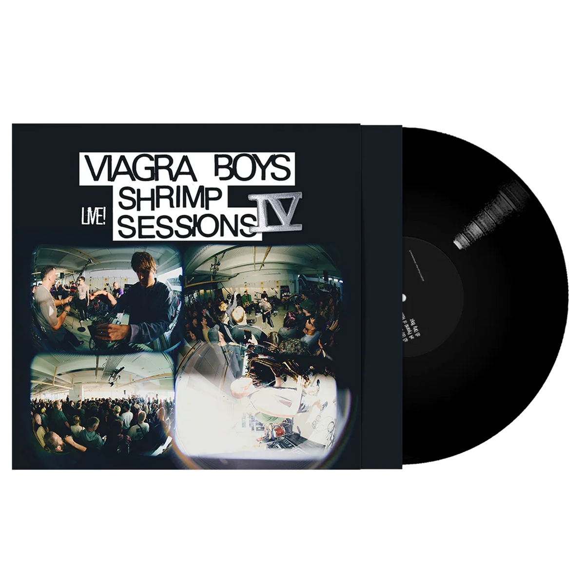 Viagra Boys Shrimp Sessions IV Limited Edition Vinyl Record LP mockup