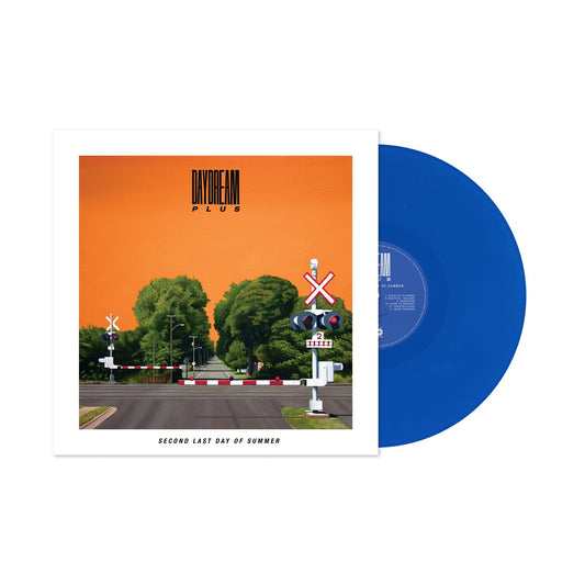 Daydream Plus Second Last Day Of Summer limited edition Nautical Twilight blue vinyl LP mockup