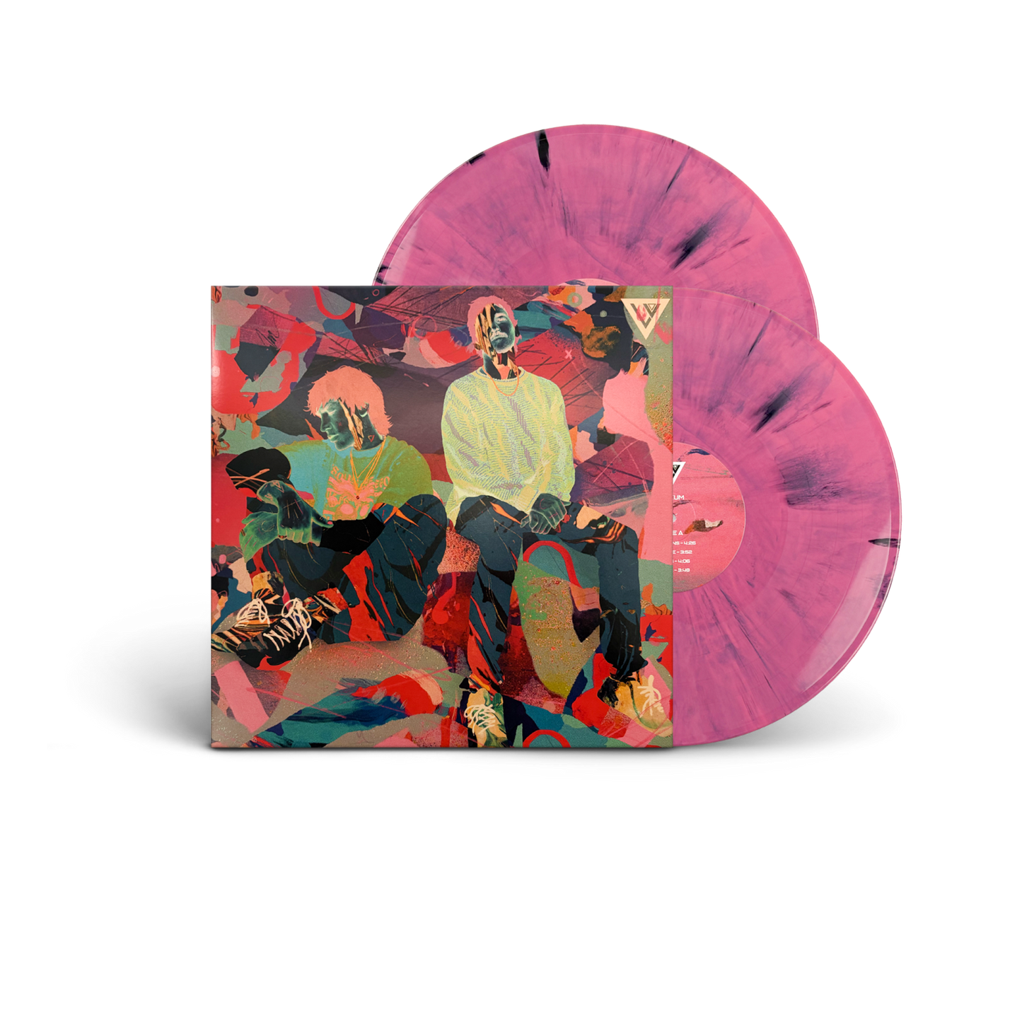 INZO - NEXUM Limited Edition Flamingo Pink Vinyl Record 2LP