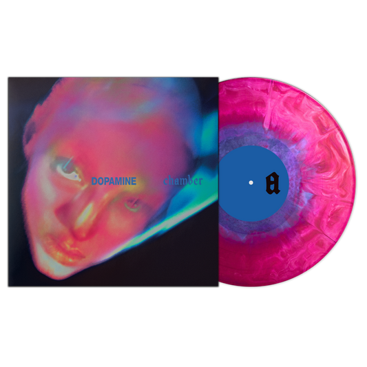Fontaines D.C. Dopamine Chamber limited edition Red Nebula vinyl LP Vertigo exclusive mockup