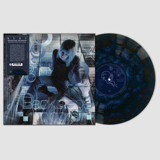 Kuru Backstage Hologram limited edition Cyber Ghostly vinyl LP mockup