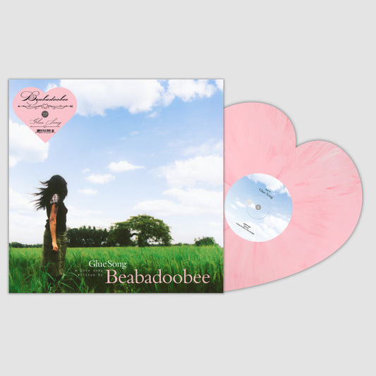 Beabadoobee - Glue Song Limited Edition Pink Marble Heart-Shaped 10" Single Vinyl Record