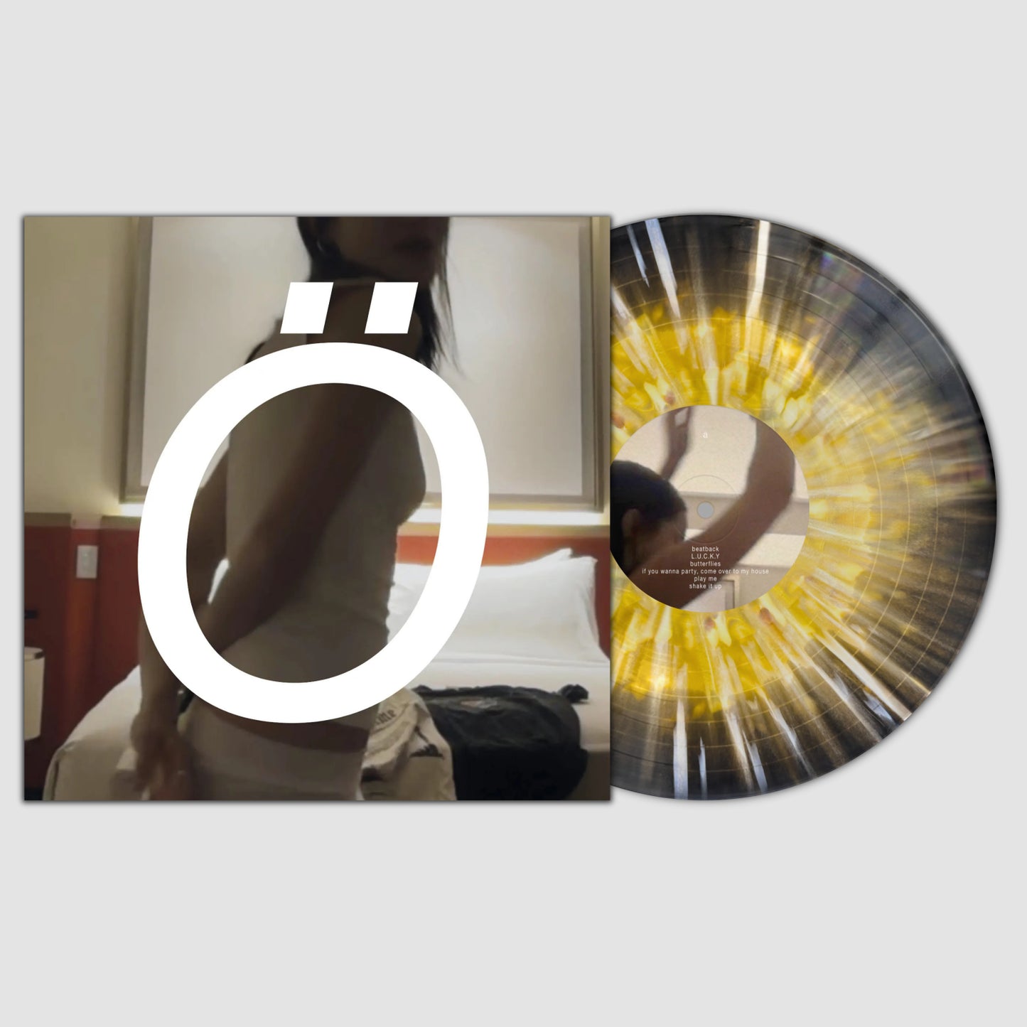 Fcukers - Ö Limited Edition Black, Yellow Starburst Vinyl Record LP
