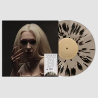 Cobrah Torn limited edition beige + black splatter vinyl LP mockup