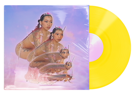 SAILORR From Florida's Finest limited edition yellow vinyl LP mockup