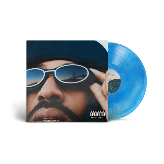 Larry June - Who Coppin Limited Edition Blue Galaxy Vinyl Record LP
