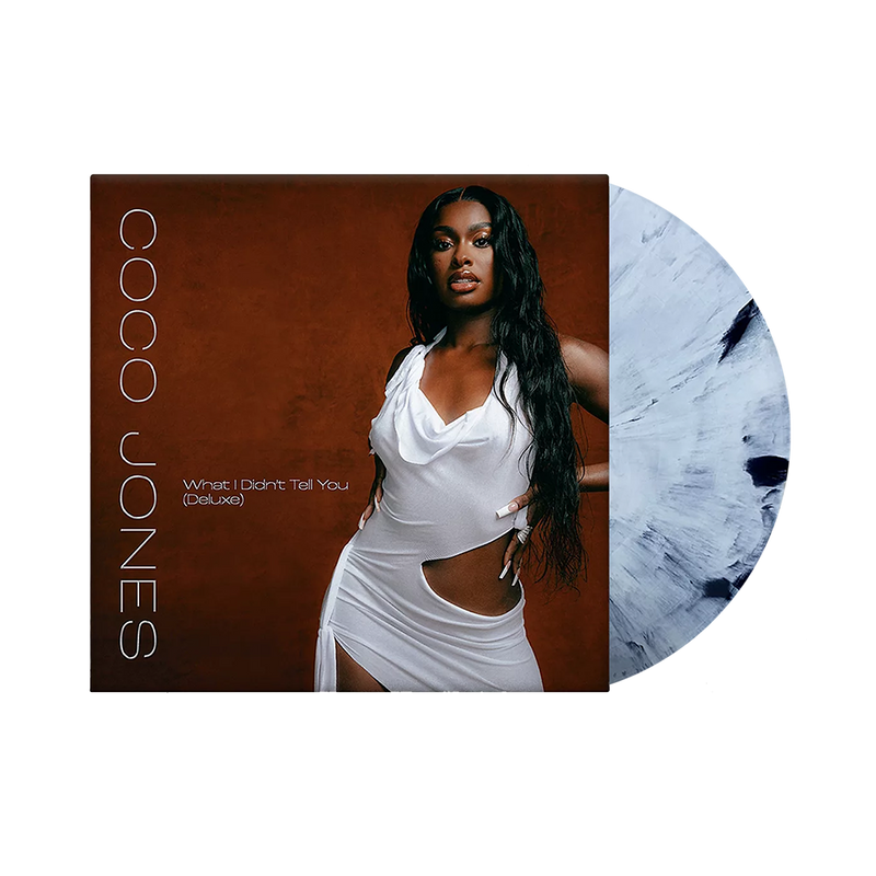 Coco Jones  - What I Didn't Tell You (Deluxe) Limited Edition White Marble Vinyl Record LP