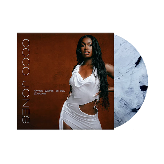 Coco Jones  - What I Didn't Tell You (Deluxe) Limited Edition White Marble Vinyl Record LP
