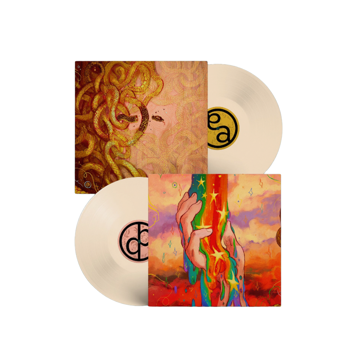 half•alive *7 limited edition off-white vinyl LP mockup