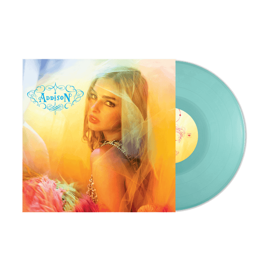 Addison Rae - Addison Limited Edition Light Blue Vinyl Record LP