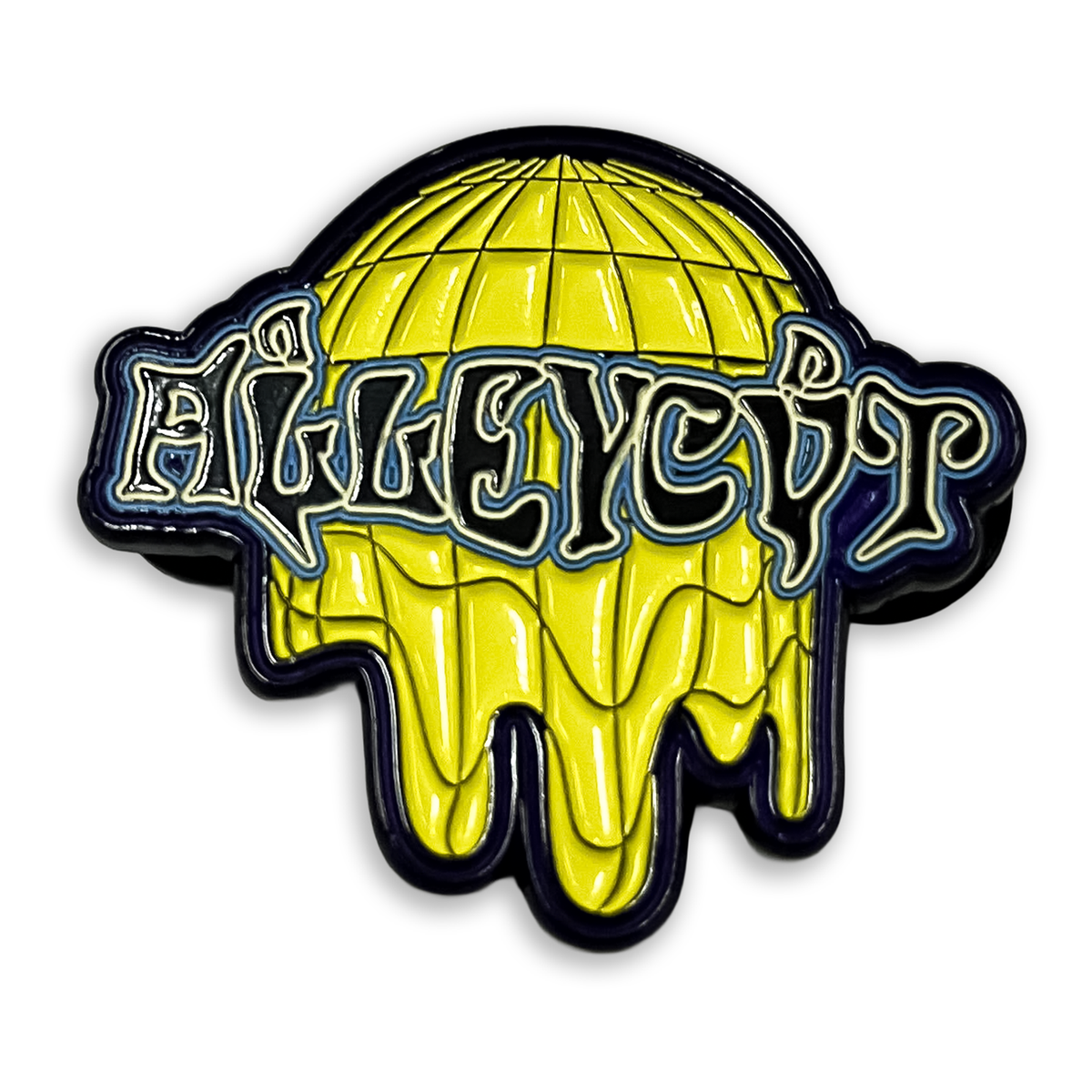 ALLEYCVT Disco Drip enamel pin