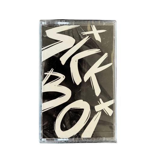 Ren Sick Boi limited Graffiti edition clear cassette tape mockup