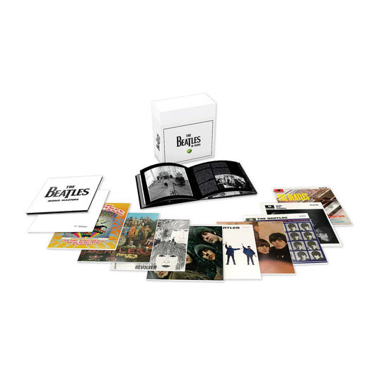 The Beatles In Mono limited edition 14LP vinyl box set mockup