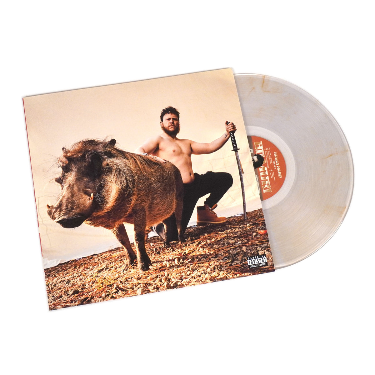 Bilmuri Kinda Hard limited edition "Hog Slop" vinyl LP mockup