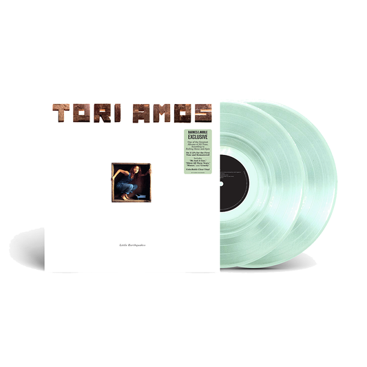 Tori Amos Little Earthquakes limited edition cola bottle clear vinyl 2LP mockup