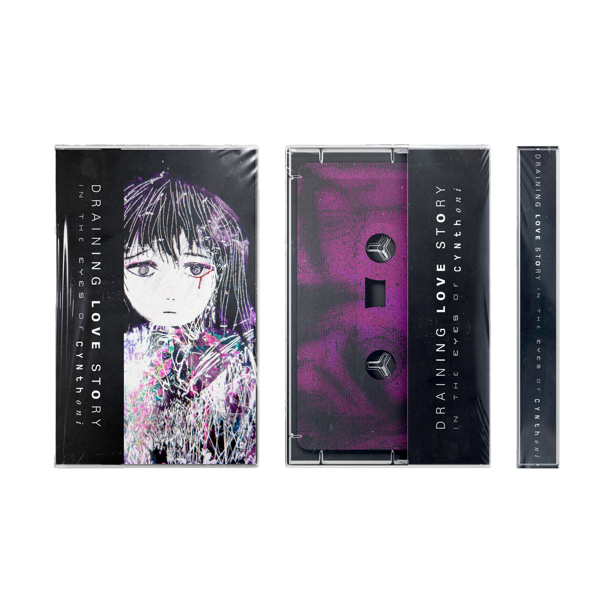 CYNTHONI - Draining Love Story (In The Eyes Of Cynthoni) Limited Edition Cassette Tape