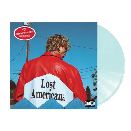 Machine Gun Kelly Lost Americana limited edition soda pop bottle vinyl LP mockup