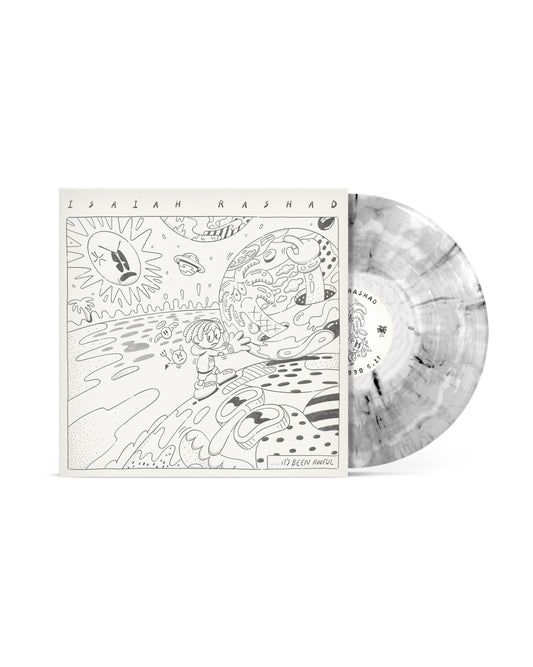 Isaiah Rashad - It's Been Awful Limited Edition Translucent Swirl Vinyl Record 2LP (Steven Harrington Artwork)