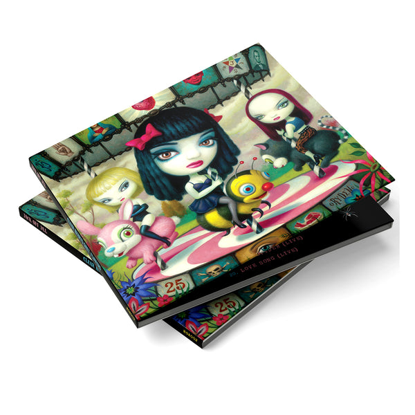 Jack Off Jill Clear Hearts Grey Flowers limited edition digipak CD packshot