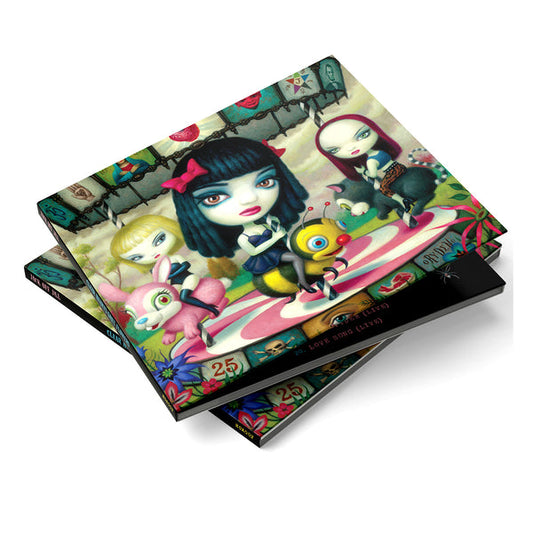 Jack Off Jill Clear Hearts Grey Flowers limited edition digipak CD packshot