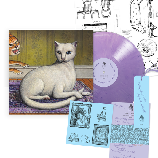 Mitski Nothing’s About To Happen To Me Limited Edition Tansy House Purple Vinyl Record LP mockup