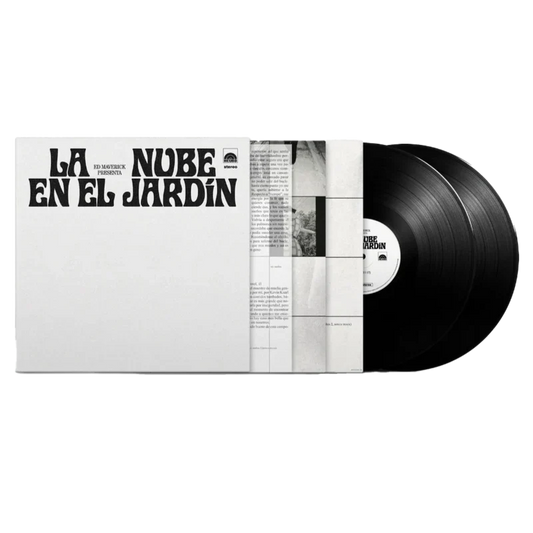 Ed Maverick La Nube En El Jardin limited edition vinyl 2LP mockup