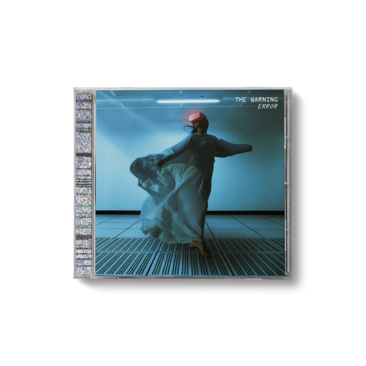 The Warning Error limited edition CD jewel case mockup