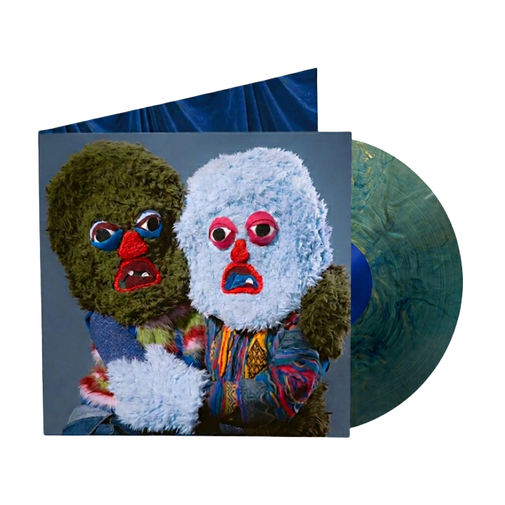 half•alive Persona limited edition Rough Seas blue, green vinyl LP mockup