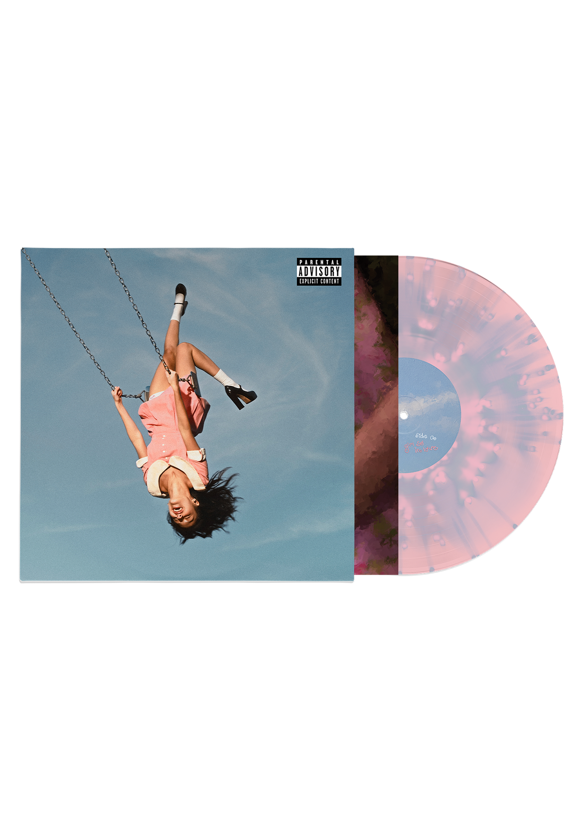 Olivia Rodrigo - You Seem Pretty Sad For A Girl So In Love Limited Edition Pink, Blue Starburst Vinyl Record LP