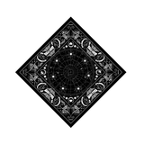 GRiZ Seven Stars Constellations bandana, black and white